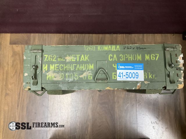 Lot 41-5009 - Lot of (1260) RNDS 7.62x39mm Ammunition