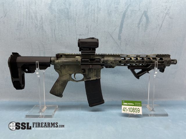 Lot 41-10859 - PSA PA-15 5.56 NATO Semi-Auto Pistol W/Vortex Sparc Red Dot