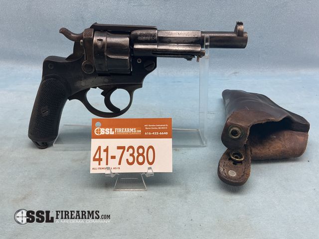 Lot 41-7380 - St. Etienne French .45 CAL Double Action Revolver