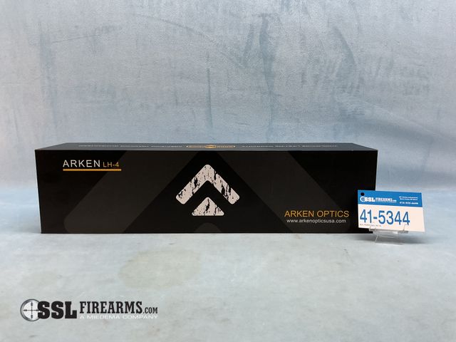 Lot 41-5344 - Lot of (1) ARKEN LH-4 6-24X50MM FFP Scope W/Illuminated VHR MOA Reticle PART #LH4-6240VHR
