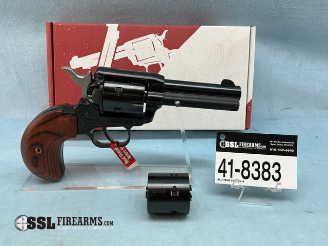 Lot 41-8383 - Heritage Rough Rider Cocobolo .22LR/WMR Revolver Single Shot Revolver