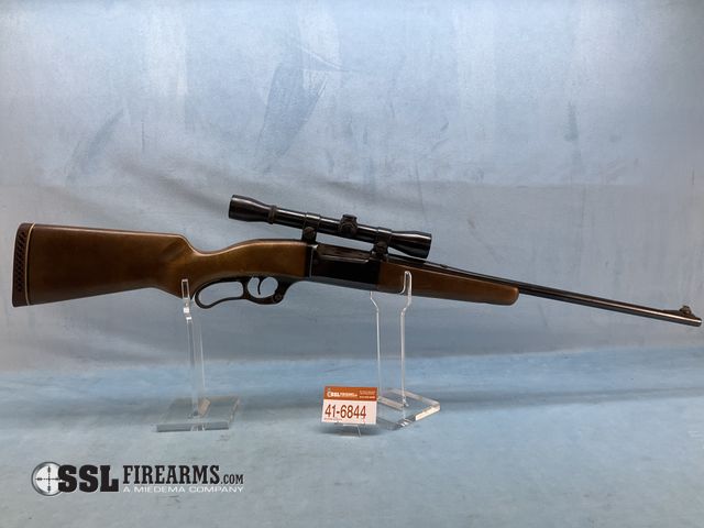 Lot 41-6844 - Savage 99E .243 WIN Lever Action Rifle W/Weaver K4 Scope