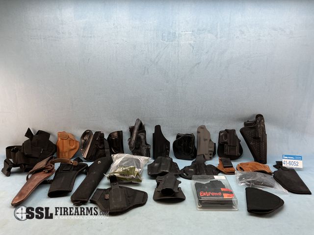 Lot 41-6052 - Lot of (24) Assorted Holsters