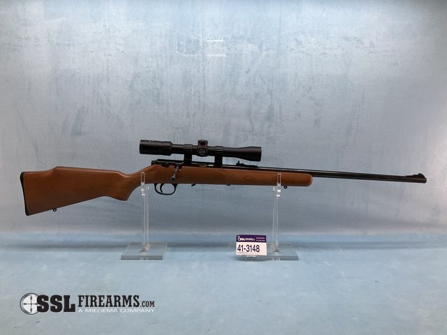 Lot 41-3148 - Marlin 25MN .22 WMR Bolt Action Rifle W/Simmons 22 MAG 3-9x32mm Scope