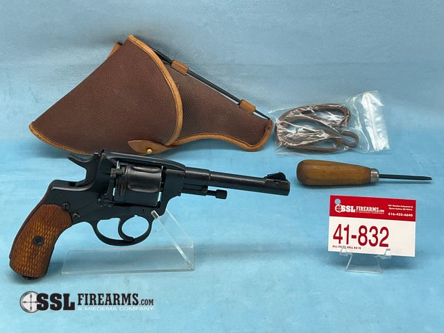Lot 41-832 - 1929 Mosin Nagant M1895 7.62 Nagant/7.62x38mmR DA/SA Revolver