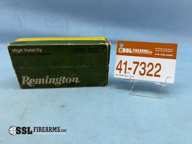Lot 41-7322 - Box of (50) Remington .38 S&amp;W 146 Gr Lead Center Fire Cartridges