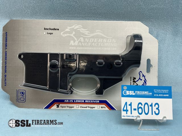 Lot 41-6013 - Anderson Manufacturing AM-15 Multi Cal Stripped Lower Receiver