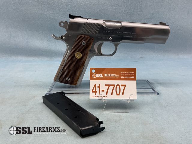 Lot 41-7707 - Colt 1911 MK IV / Series 70 "National Match" .45 Auto Semi-Auto Pistol