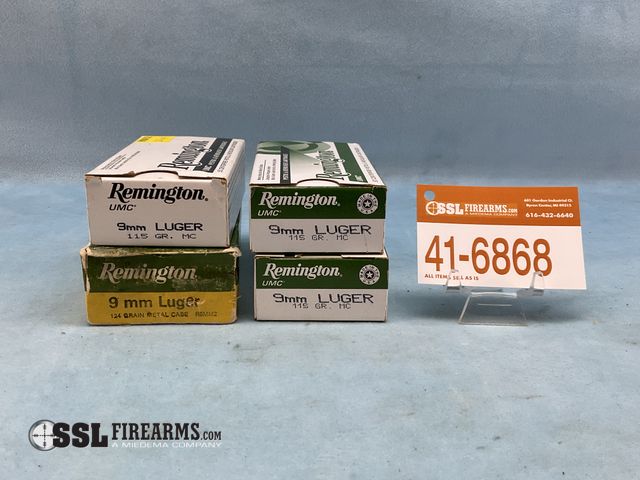 Lot 41-6868 - Lot of (200) RNDS 9mm Ammunition