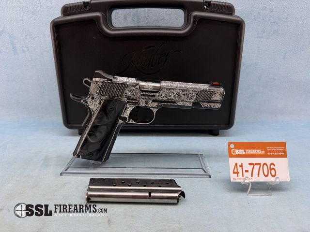 Lot 41-7706 - Kimber Custom LW 1911 9mm Semi-Auto Pistol