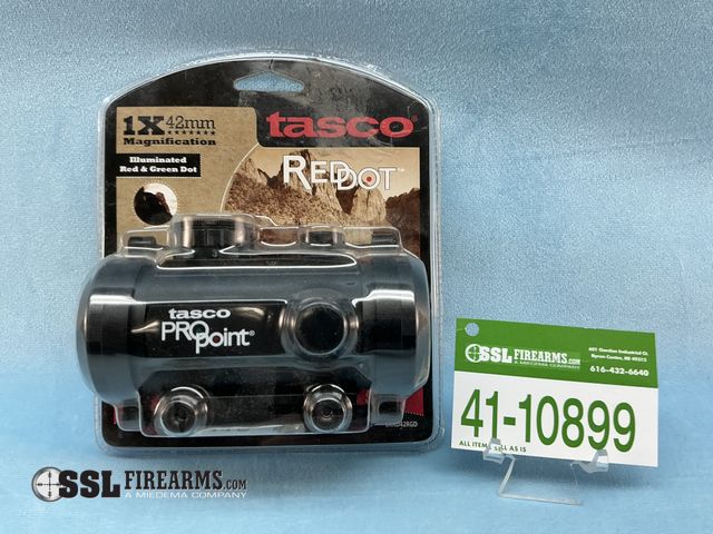 Lot 41-10899 - Lot of (1) Tasco Pro-Point Red Dot Sight