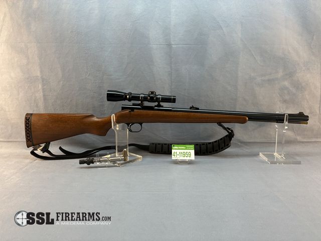 Lot 41-11959 - Knight MK-85, single-shot, in-line percussion muzzleloader made by Knight Rifles. Caliber: .50. Pate...