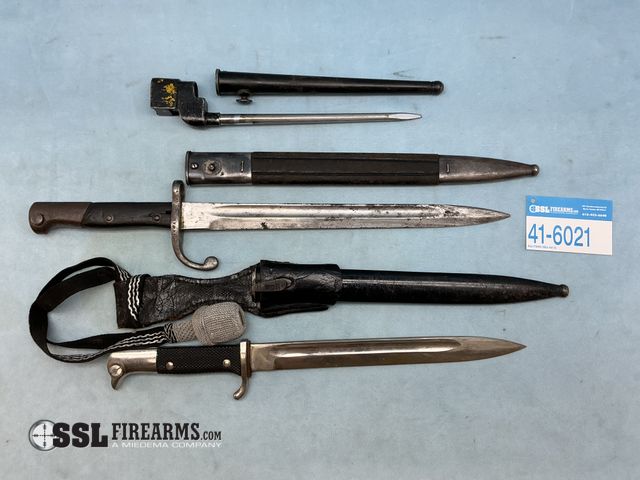 Lot 41-6021 - Lot of (3) Bayonets