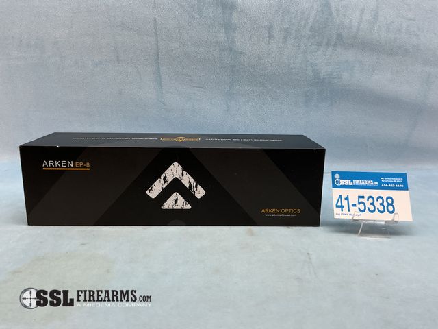 Lot 41-5338 - Lot of (1) ARKEN EP-8, 1-8X28MM FFP Scope W/Illuminated MOA Reticle PART #EP8-18KLB