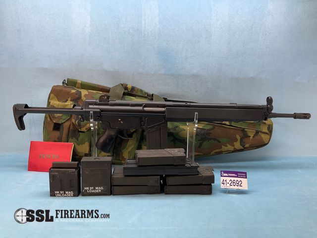 Lot 41-2692 - 1981 Heckler & Koch HK-91A3 7.62 NATO Semi-Auto Rifle