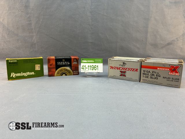 Lot 41-11961 - Mixed lot of (50) 12GA shotgun ammo. Two (2) boxes of Federal Premium Vital-Shok. Seven (7) boxes of...