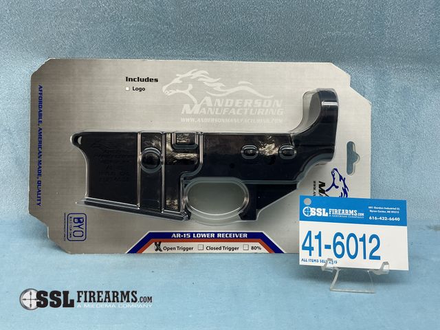 Lot 41-6012 - Anderson Manufacturing AM-15 Multi Cal Stripped Lower Receiver