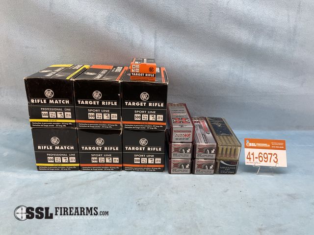 Lot 41-6973 - Mixed Lot of (3750)  RNDS .22 LR Ammunition