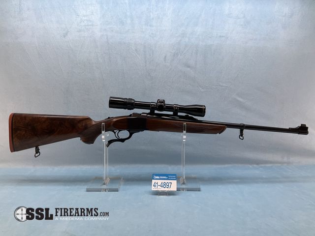 Lot 41-4897 - Ruger No.1 .270 WIN Lever Action Single Shot Rifle W/Bausch & Lomb 1.5-4.5x32mm Scope