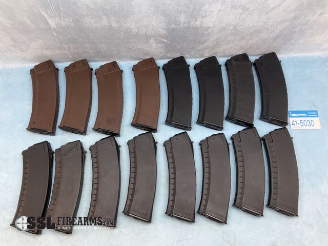 Lot 41-5030 - Lot of (16) Bulgarian 30 RND 5.45x39mm Mags