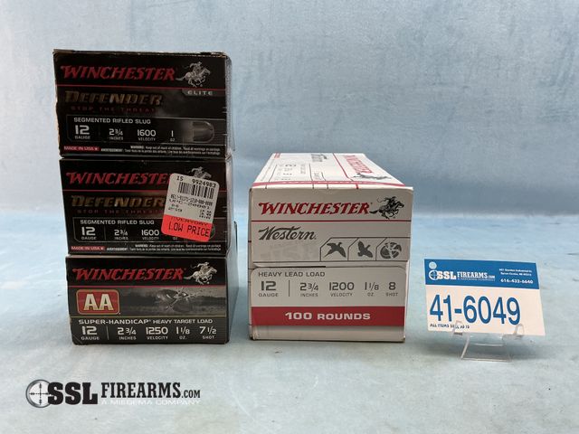 Lot 41-6049 - Mixed Lot of  (145) RNDS 12 GA Ammunition In Ammo Can