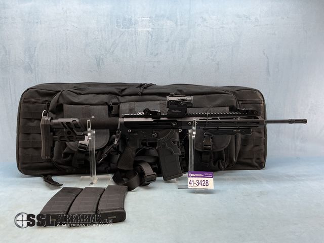 Lot 41-3428 - Spikes Tactical  Spartan 5.56 NATO Semi-Auto Rifle W/Creative XP Optic and Votatu Green Laser