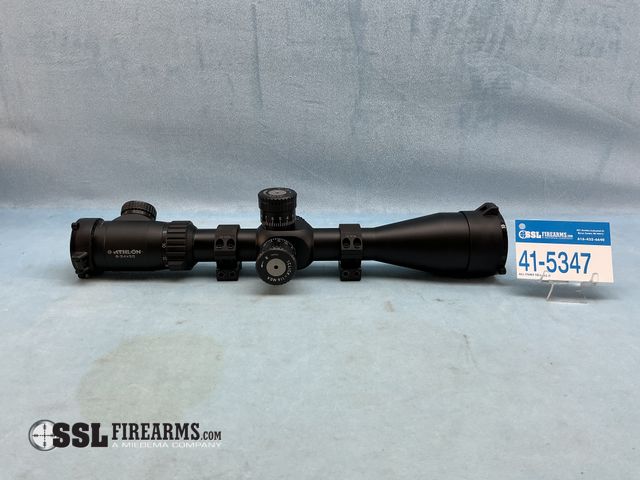 Lot 41-5347 - Lot of (1) Athlon 6-24x50mm Scope W/Vortex Scope Rings For Picatinny Mount