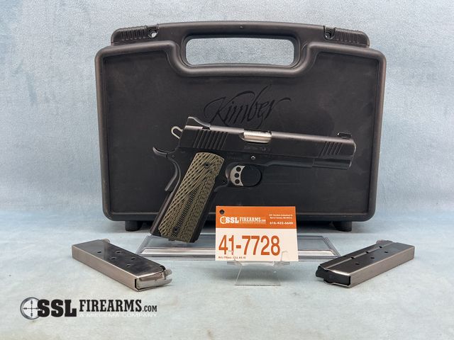 Lot 41-7728 - Kimber Custom TLE II 1911 10mm Semi-Auto Pistol