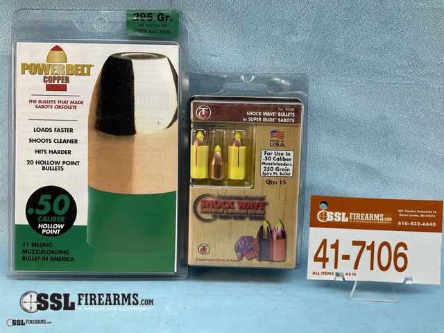 Lot 41-7106 - Mixed Lot of (35) .50 CAL Sabbots