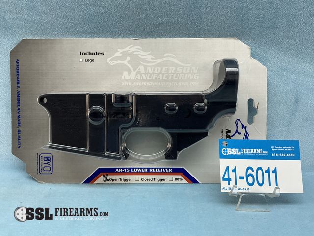 Lot 41-6011 - Anderson Manufacturing AM-15 Multi Cal Stripped Lower Receiver