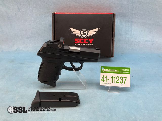 Lot 41-11237 - New SCCY CPX-2 9mm Semi-Auto Pistol W/Crimson Trace Red Dot