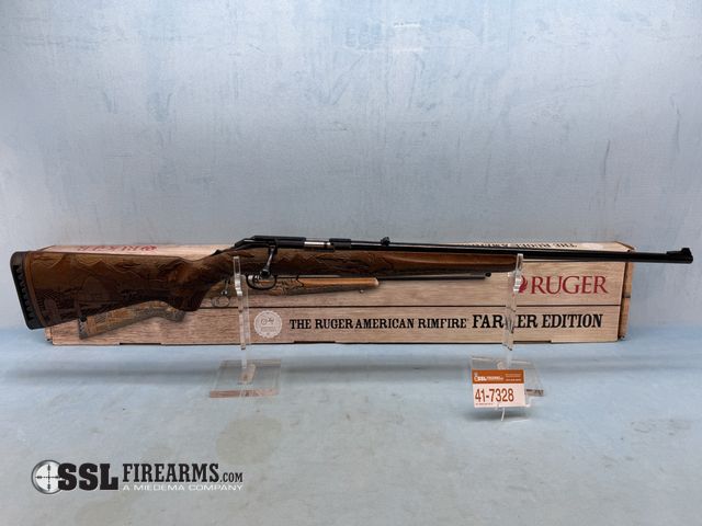 Lot 41-7328 - Ruger American "Farmer Tribute Edition" .22 WMR Bolt Action Rifle
