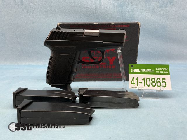 Lot 41-10865 - SCCY CPX-2 9MM Semi-Auto Pistol