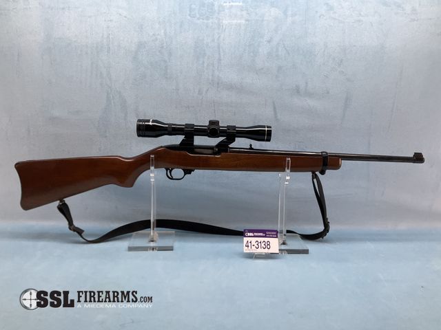 Lot 41-3138 - Ruger 10/22 .22LR Rifle Semi-Auto Rifle W/Tasco 4x32mm Scope