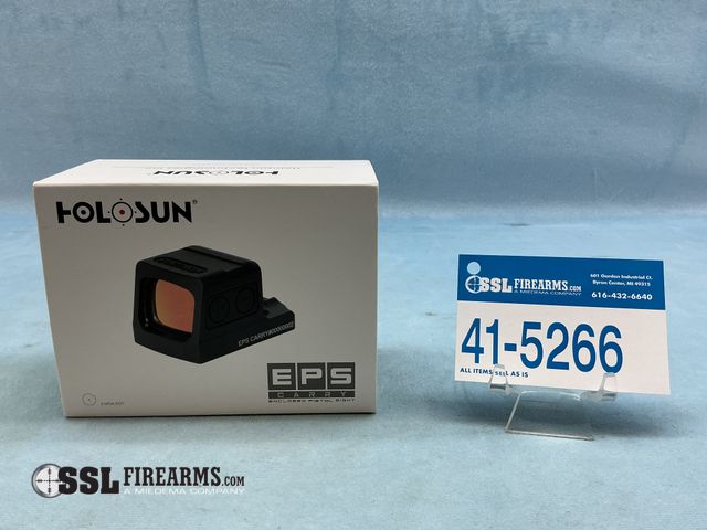 Lot 41-5266 - Lot of (1) HOLOSUN EPS CARRY Red Dot NOB