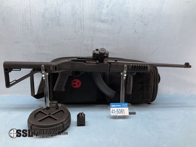 Lot 41-5061 - Ruger 10/22 Takedown .22 LR Semi-Auto Rifle W/Bushnell Red Dot