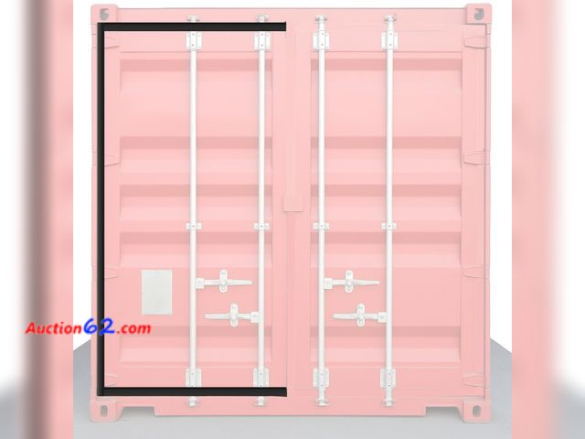Lot 44-807w - Joyfolk Shipping Container 3 Sided Door Seal Gaskets Rubber Door Seals Insulation Kit for 8 ft 6'' Left Side High Cube Sea Cans Container Se...