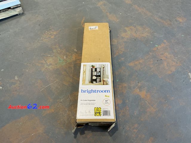 Lot 44-501j - 11" 8-Cube Book Shelf Black - Brightroom™ See All Photo's Not Tested E-Commerce Return, A basic inspection has been given to this item. Sold...