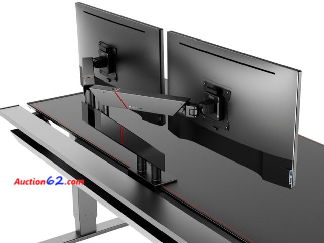Lot 44-7020g - Secret lab magnus dual monitor arm Appears New, A basic inspection has been given to this item. Sold AS-IS.