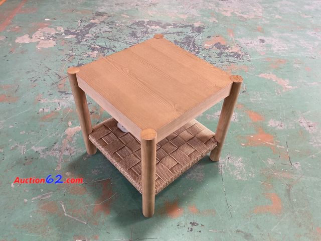 Lot 44-1379m - $79 Retail price - Simple Rustic Accent Table - Hearth &amp; Hand™ with Magnolia E-Commerce Return, A basic inspection has been given to thi...