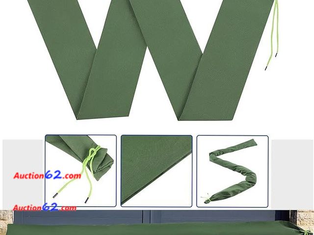 Lot 44-9000b - Pack of (3) 10Feet Long Canvas Thickened Reusable Sandbags Flood Water Barrier For Flood Protection Appears New, A basic inspection has been...