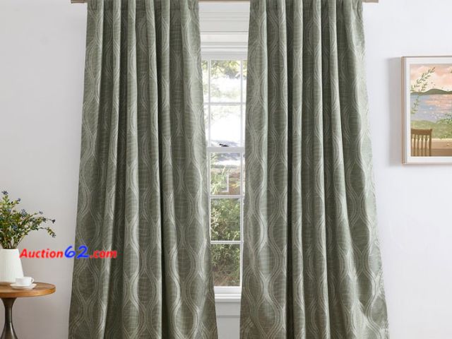 Lot 44-520j - Mitchell Total Blackout Panel Pair Sage See All Photo's Not Tested Appears New, A basic inspection has been given to this item. Sold AS-IS.