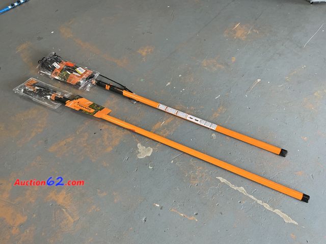 Lot 44-940j - Fiskars Tree Pruner Pole Saw 14 &amp; 16 Foot See All Photo's Not Tested E-Commerce Return, A basic inspection has been given to this item. ...