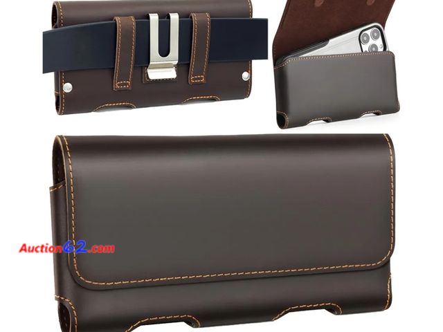 Lot 44-6508g - Mopaclle Leather Phone Holster Appears New