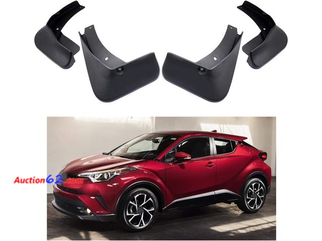 Lot 44-5531t - Mud Flaps Kit for Toyota C-HR 2018-2022 Mud Splash Guard Front and Rear 4-PC Set Appears New, A basic inspection has been given to this item...