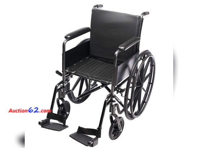 Lot 44-306 - $79.99 Retail price - Lacura Wheelchair Backrest, 16"W x 17"H, Soft, Comfortable, and Supportive Wheelchair Back Pad, Back Support Maximizes...