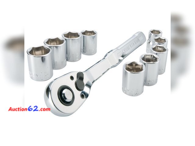 Lot 44-939 - CRAFTSMAN Mechanics Tool Set, Metric, 3/8 Inch Drive, 10 Piece (CMMT34564) Not Tested Appears New, A basic inspection has been given to this...