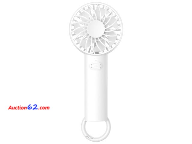 Lot 44-756n - Lamicall Mini Portable Fan, 3 Speed Handheld Fan, Rechargeable Battery Not Tested See All Photo's Appears New, A basic inspection has been g...
