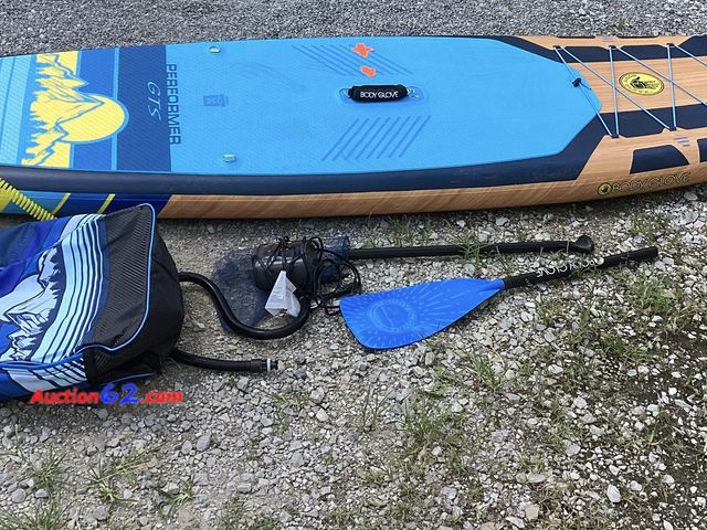 Lot 44-162g - Body Glove Paddle Board - Includes Accessories and Pump- Could Be Missing Accessories  Tested & Working