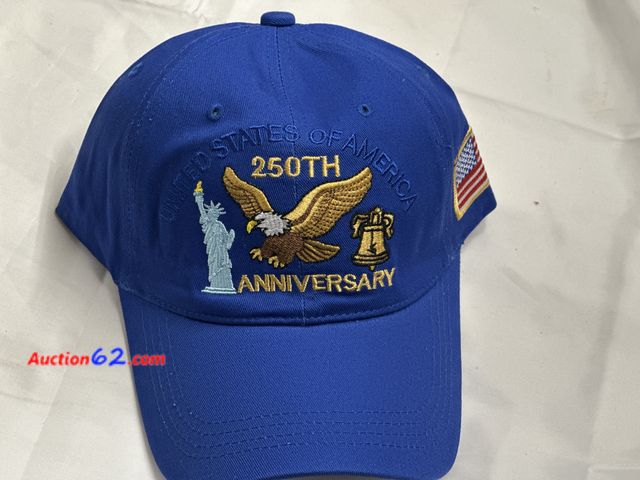 Lot 44-6064j - America 250 anniversary hat adjustable strap. NEW. See All Photo's Not Tested Never opened, Factory Sealed
